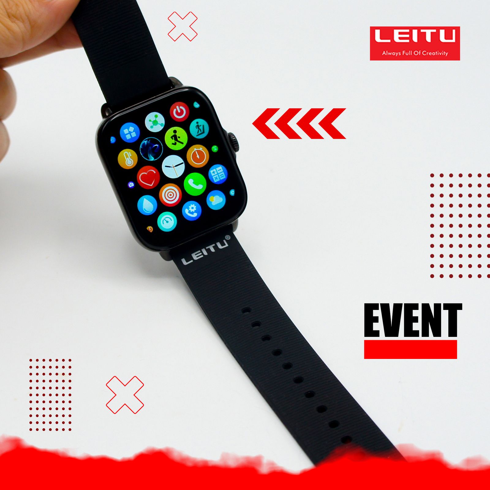 ساعت هوشمند لیتو مدل EVENT -  - 4
