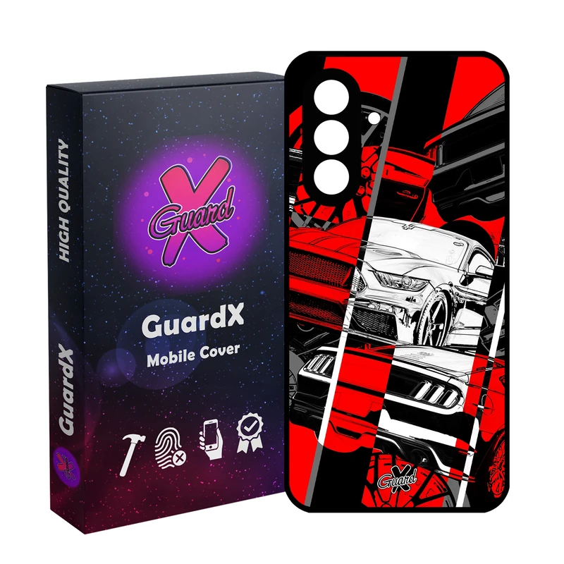 کاور گارد ایکس طرح خودرو مدل 10218 مناسب برای گوشی موبایل سامسونگ Galaxy A36 / A36 5G