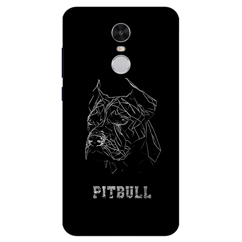 کاور مگافون طرح پیتبول مدل 1883 مناسب برای گوشی موبایل شیائومی Redmi Note 4 