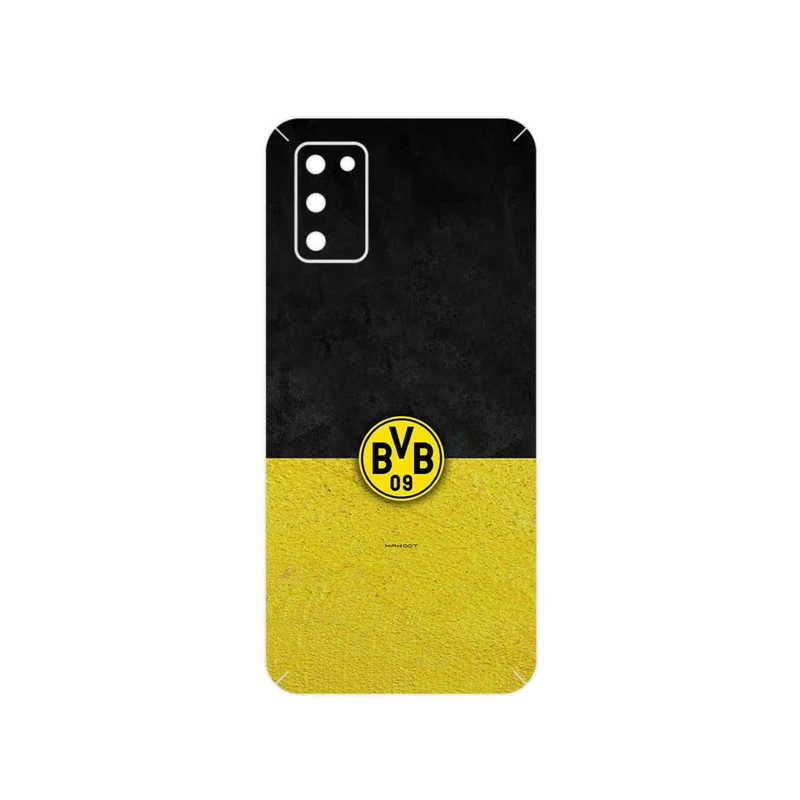برچسب پوششی ماهوت مدل Borussia Dortmund FC مناسب برای گوشی موبایل سامسونگ Galaxy A03S