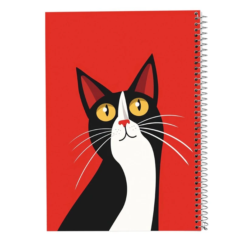 دفتر ژورنال نویسی 50 برگ مدوپد مدل نقطه ای طرح موجودات فانتزی کد DF17008