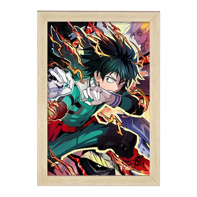 تابلو خندالو مدل ایزوکو میدوریا انیمه آکادمی قهرمان من My Hero Academia  کد 23491