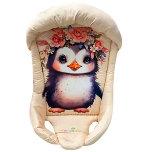 قنداق نوزاد مدل سوئیسی طرح پنگوئن کوچولو کد 11