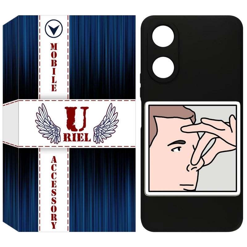 کاور یوریل مدل KSH کد 87 طرح مرد مناسب برای گوشی موبایل آنر X5 Plus