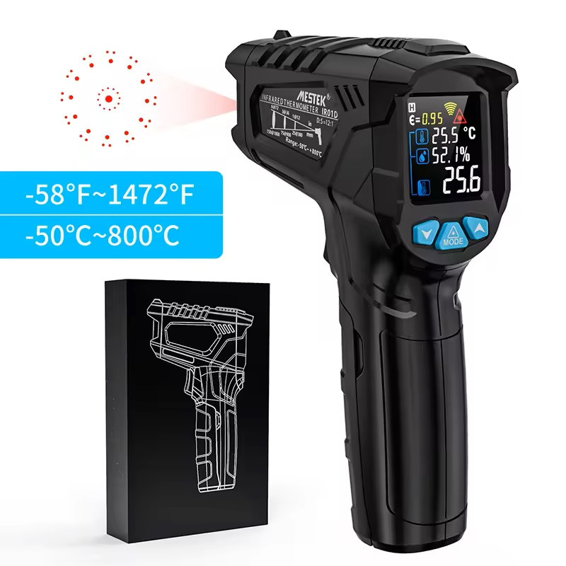 ترمومتر لیزری دیجیتال مستک مدل IR01D ترمومتر لیزری دیجیتال مستک مدل IR01D