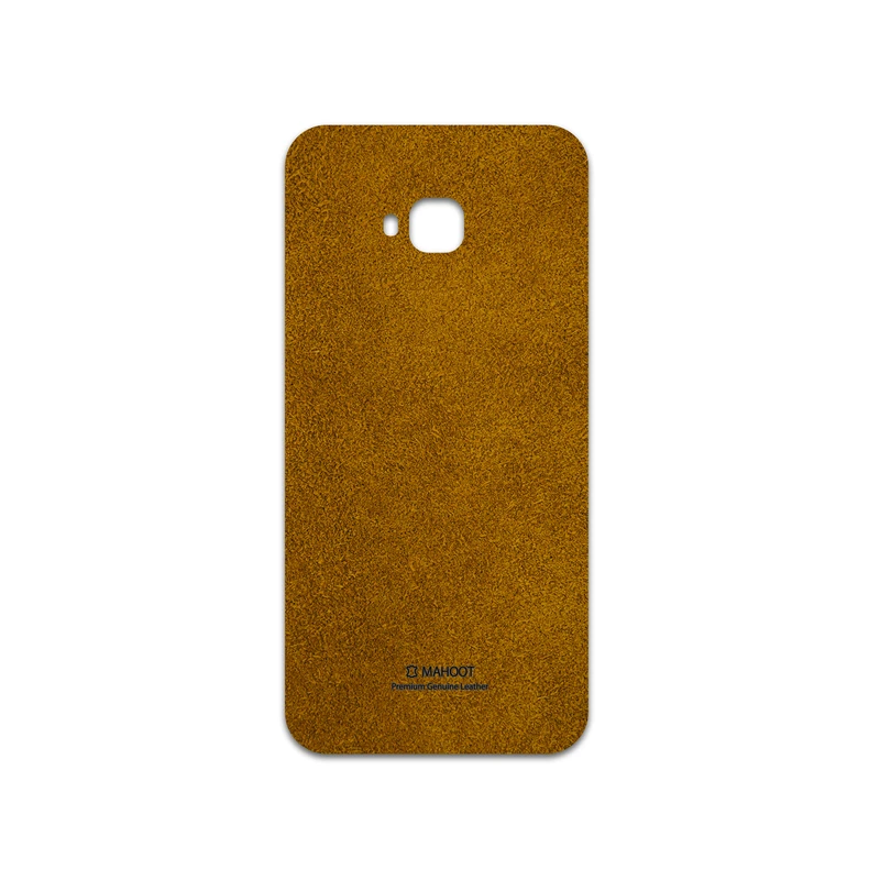 برچسب پوششی ماهوت مدل Brown-Chamois-Leather مناسب برای گوشی موبایل ایسوس Zenfone 4 Selfie Pro