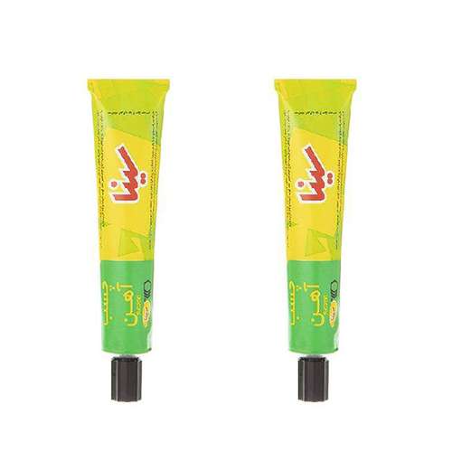 چسب آهن سینا کد 4089116 حجم 50 میلی لیتری بسته 2 عددی