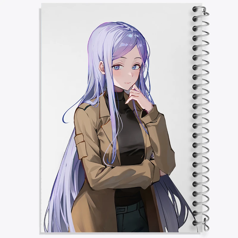 دفتر نقاشی 50 برگ خندالو طرح آنجو انیمه 86 کد 33783