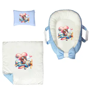 سرویس خواب 3 تکه نوزاد مدل خلبان کد DKBB64-set