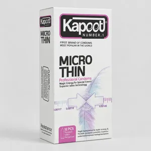 کاندوم کاپوت مدل Micro Thin بسته 12 عددی