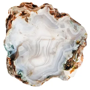 سنگ راف عقیق سلیمانی طرح لیزری مدل S2