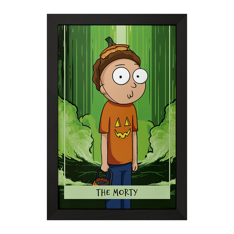 تابلو خندالو مدل مورتی (Morty) کد F956