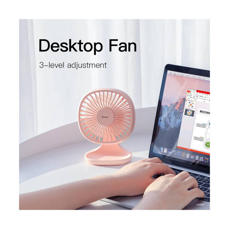 پنکه همراه باسئوس مدل Pudding_Shaped