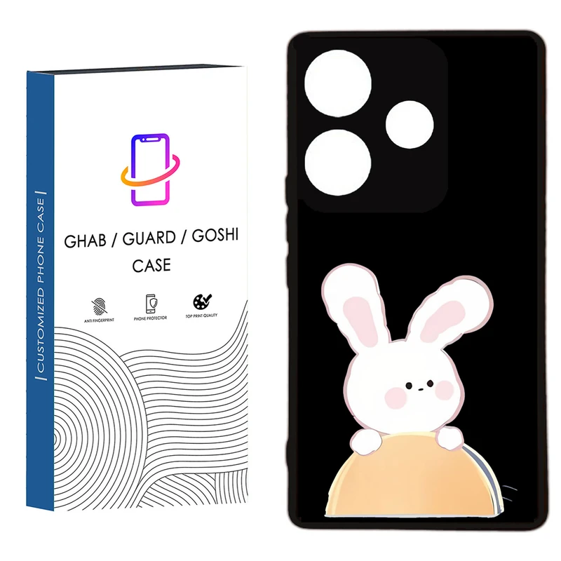 کاور قاب گارد گوشی طرح دخترانه کد 8 - TPU مناسب برای گوشی موبایل  شیائومی  Redmi 13