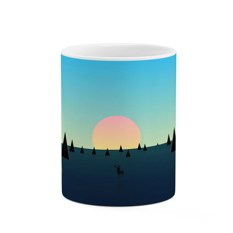 ماگ کاکتی طرح غروب کد mgp11139