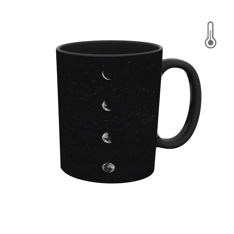 ماگ حرارتی طرح گرافیکی ماه