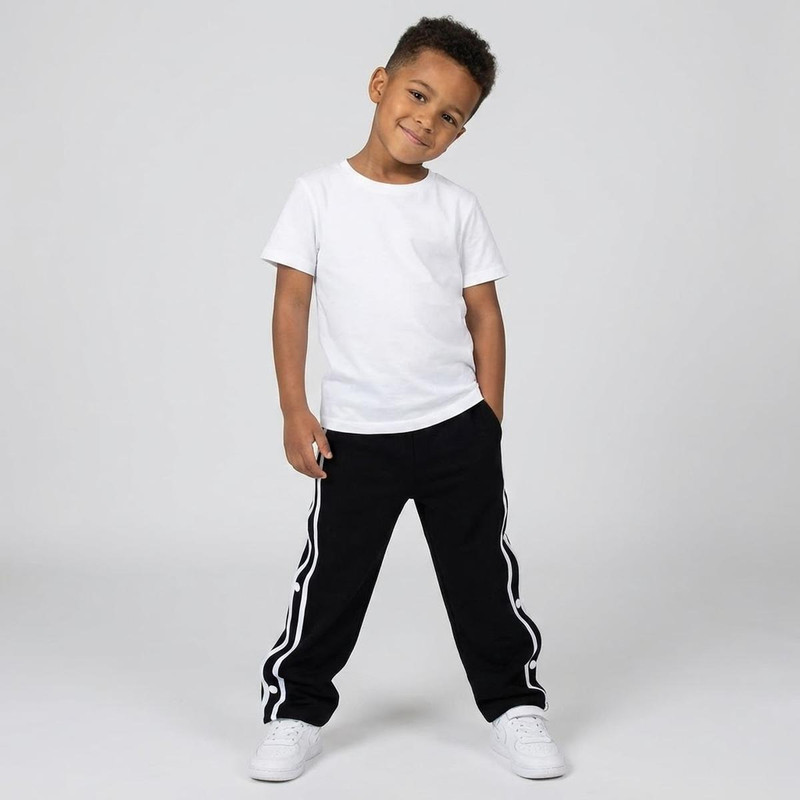 شلوار راحتی بچگانه مدل بنگال بغل دکمه دار کد 1001