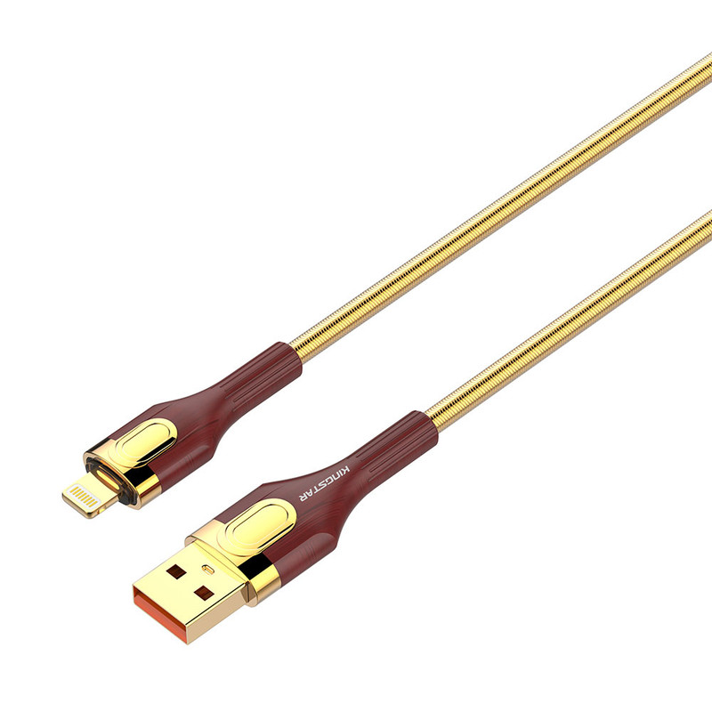 کابل تبدیل USB به لایتنینگ کینگ استار مدل K217i طول 1 متر