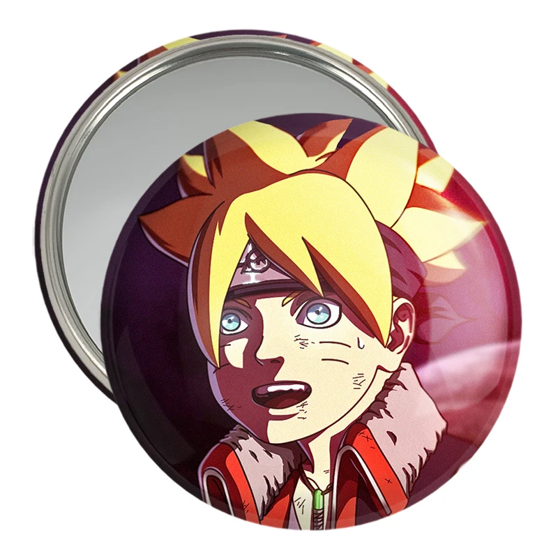 آینه جیبی خندالو مدل بوروتو اوزوماکی انیمه بوروتو Boruto  کد 15734