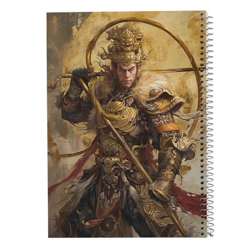 دفتر مشق 100 برگ مدوپد مدل حیوانات جنگجو کد DF14854