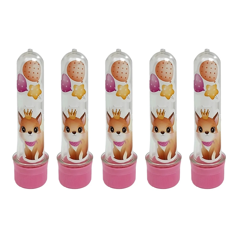 گیفت کپسول اسمارتیز مدل روباه بی بی دختر کد 04 مجموعه 5 عددی