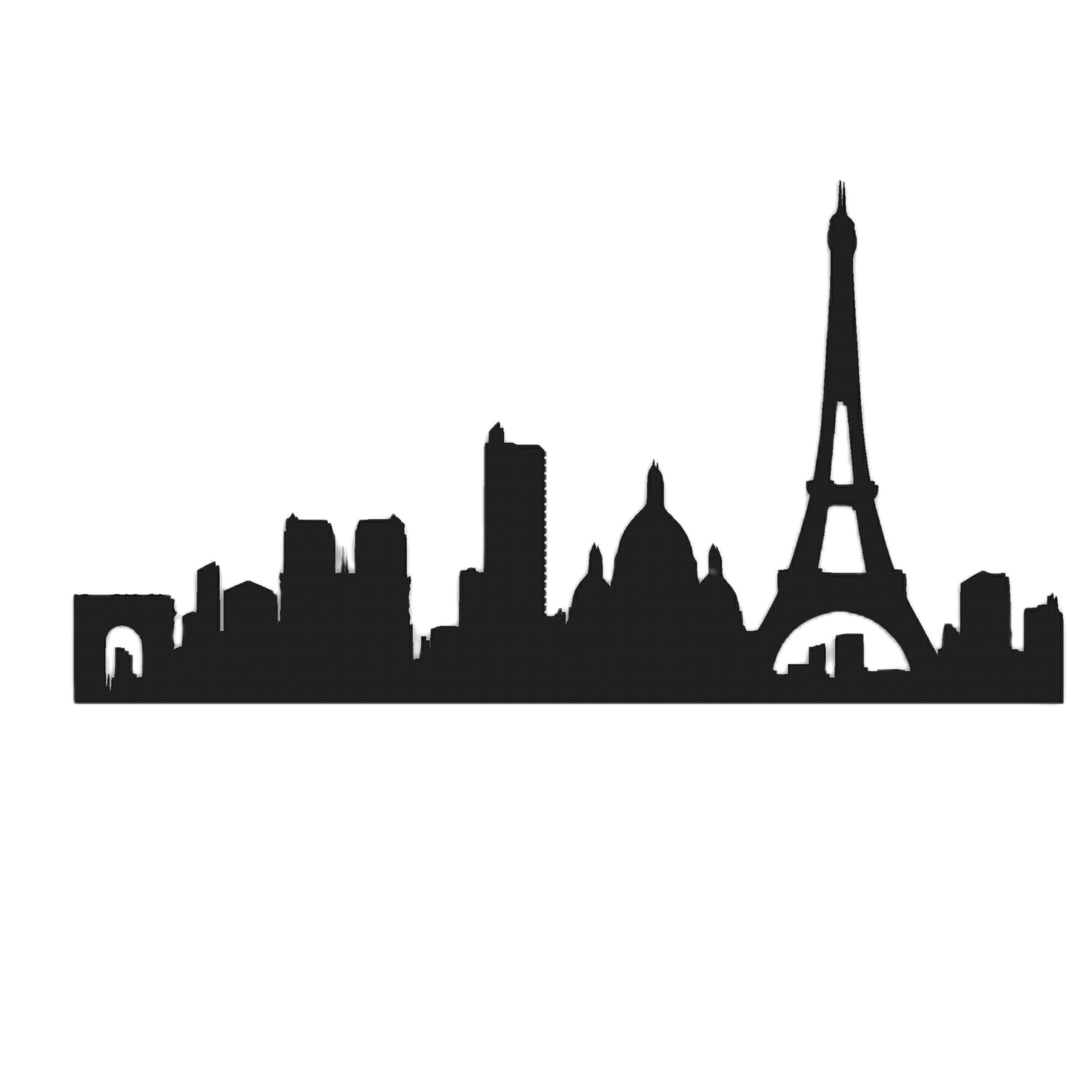 دیوارکوب طرح شهر پاریس مدل wo-s02