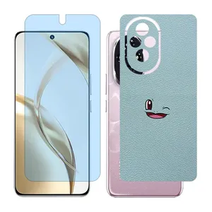 Glass Together model matte anti blue screen protector suitable for Honor 200 mobile phone with back cover sticker