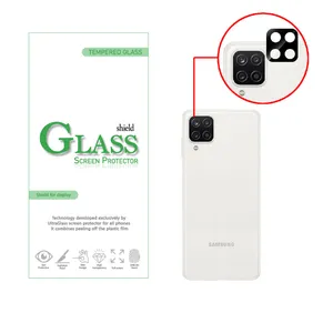 محافظ لنز دوربین شیلد گلس مدل LFUL مناسب برای گوشی موبایل سامسونگ Galaxy A12 Nacho