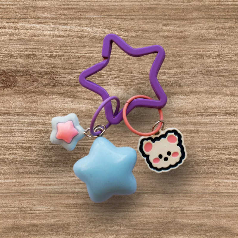 جاکلیدی دخترانه مدل ستاره جاکلیدی دخترانه مدل ستاره