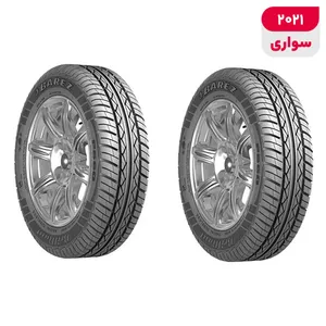 لاستیک خودرو بارز مدل P660 سایز 13 / 60 / 175 تولید سال 2021 - 2 حلقه