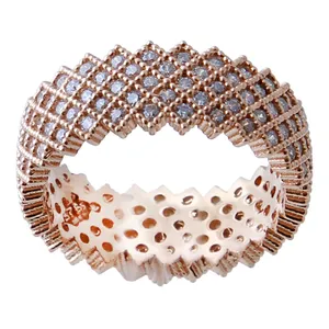     انگشتر نقره زنانه بازرگانی میلادی کد AWR_532