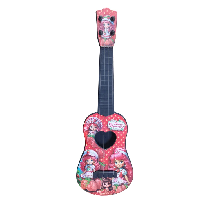 اسباب بازی آموزشی گیتار طرح دختر توت فرنگی مدل 43 CM