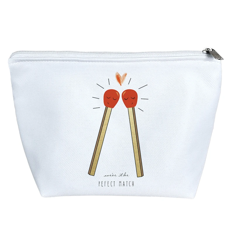 کیف لوازم آرایش دخترانه خندالو مدل عاشقانه Lovely کد H1096