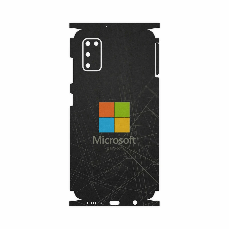برچسب پوششی ماهوت مدل Microsoft-Logo-FullSkin مناسب برای گوشی موبایل سامسونگ Galaxy A41