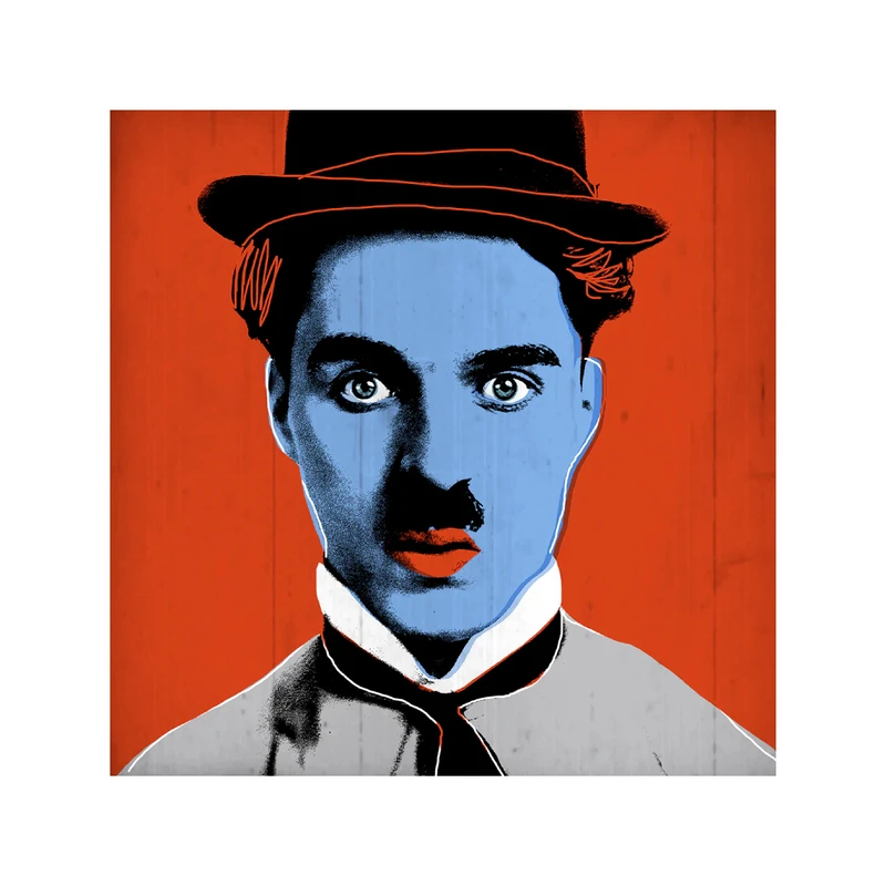 تابلو شاسی مدل چارلی چاپلین کد1300