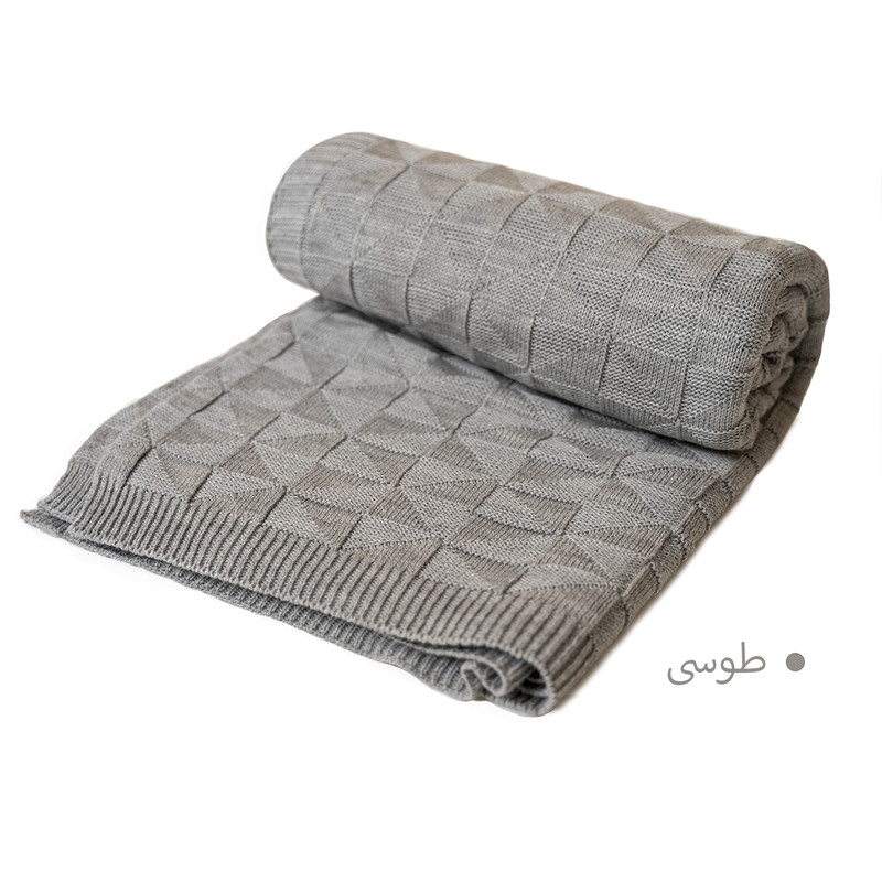 شال مبل مدل هندسی سایز 130x200 سانتیمتر