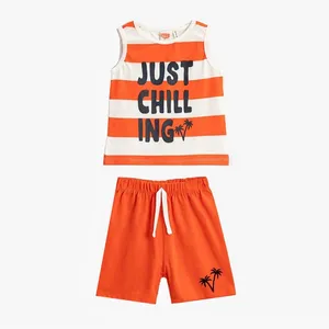 ست تاپ و شلوارک پسرانه کوتون مدل JUST CHILL
