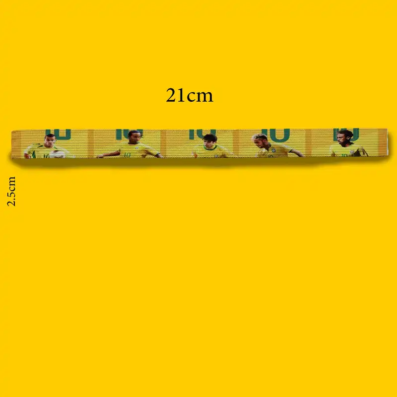 هدبند ورزشی آی تمر مدل سلاطین فوتبال برزیل کد 1