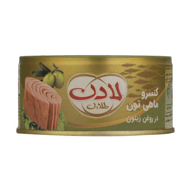 کنسرو ماهی تون در روغن زیتون لادن - 180 گرم 