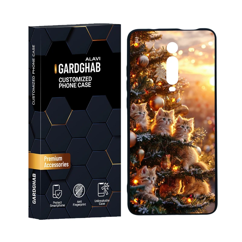 کاور گارد قاب علوی مدل دورژله ای هنری مناسب برای گوشی موبایل شیائومی  Mi 9T