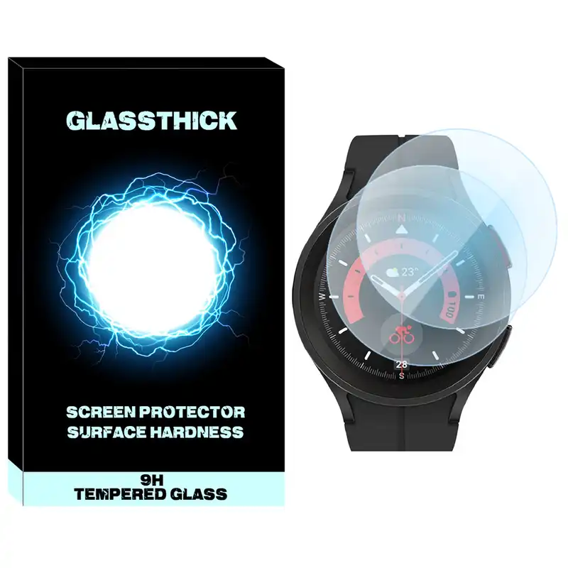 محافظ صفحه نمایش نانو گلستیگ مدل NGL مناسب برای ساعت هوشمند سامسونگ Galaxy Watch 5 Pro بسته دو عددی