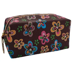 کیف لوازم آرایش زنانه مدل گل
