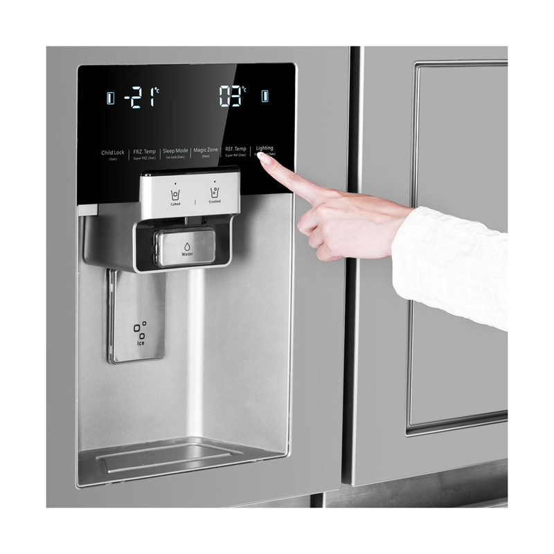 یخچال و فریزر ساید بای ساید 37 فوت دوو مدل DS-3730MW