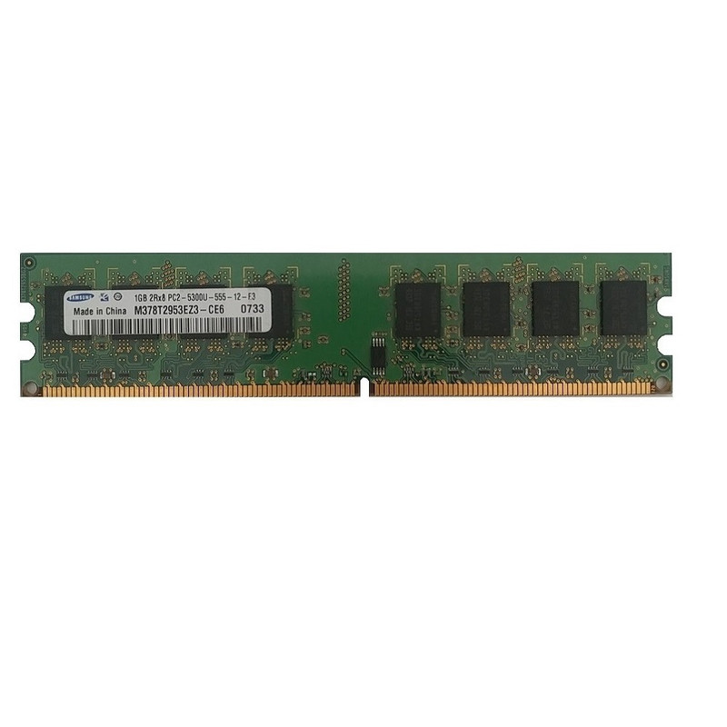 رم دسکتاپ DDR2 تک کاناله 667 مگاهرتز CL4 سامسونگ مدل M378T2953CZ3-CD6 ظرفیت 1 گیگابایت