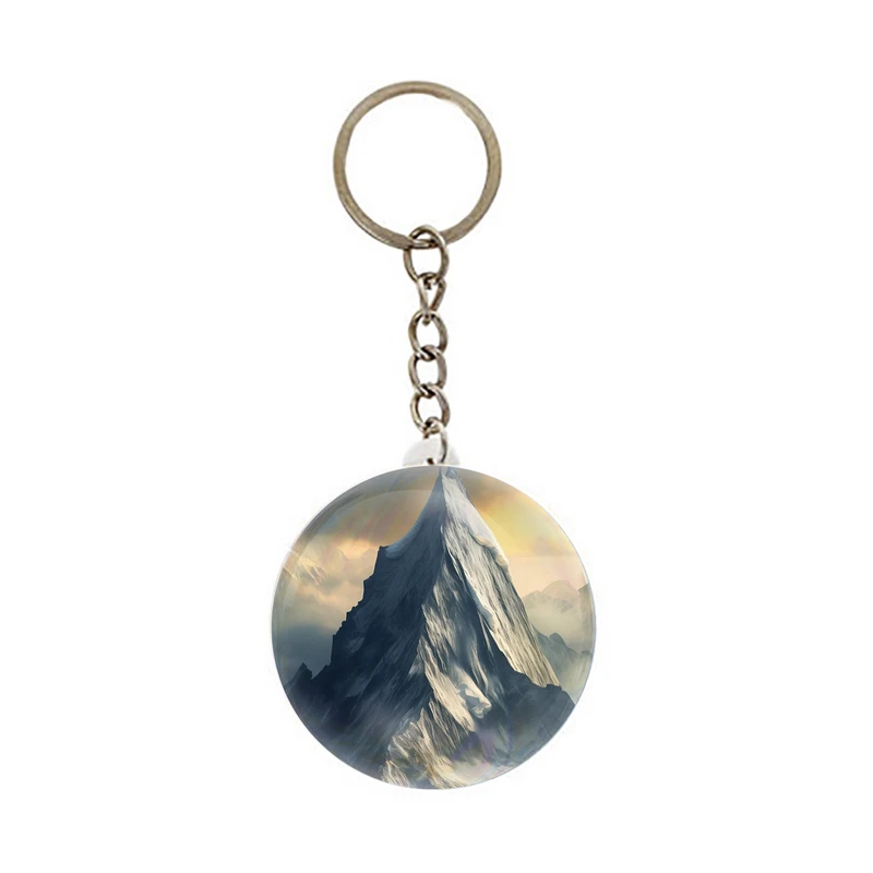 جاکلیدی عرش مدل فانتزی منظره کوهستان کد Asj9589