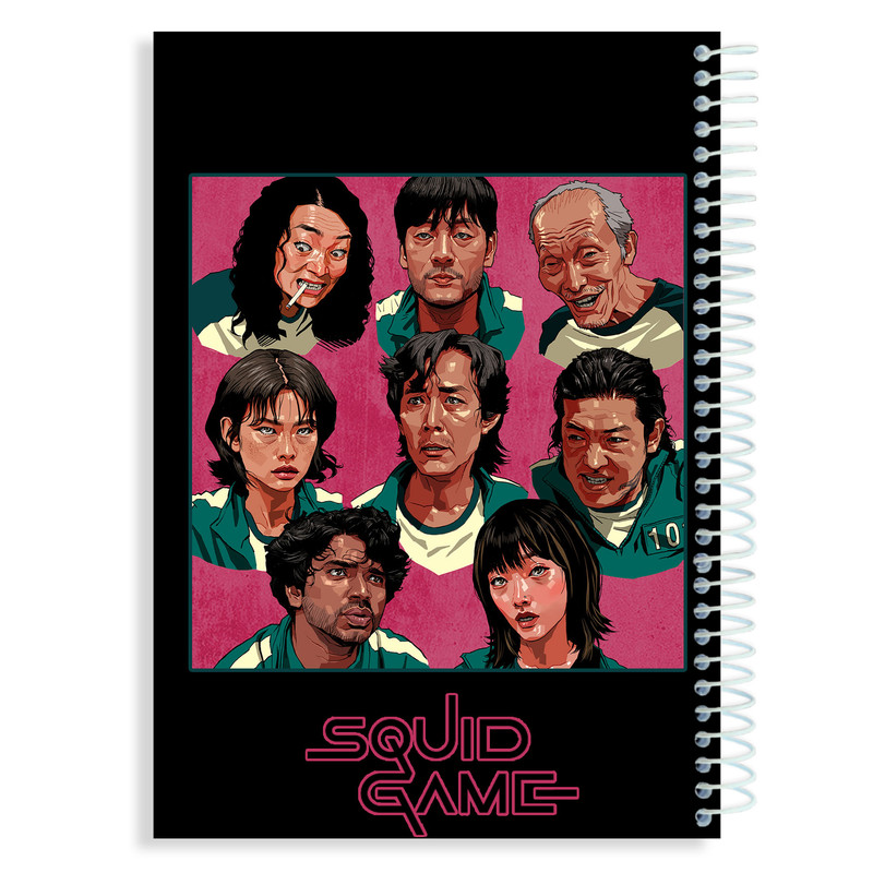 دفتر مشق 60 برگ های تولد مدل اسکوئید گیم کد A5-N342