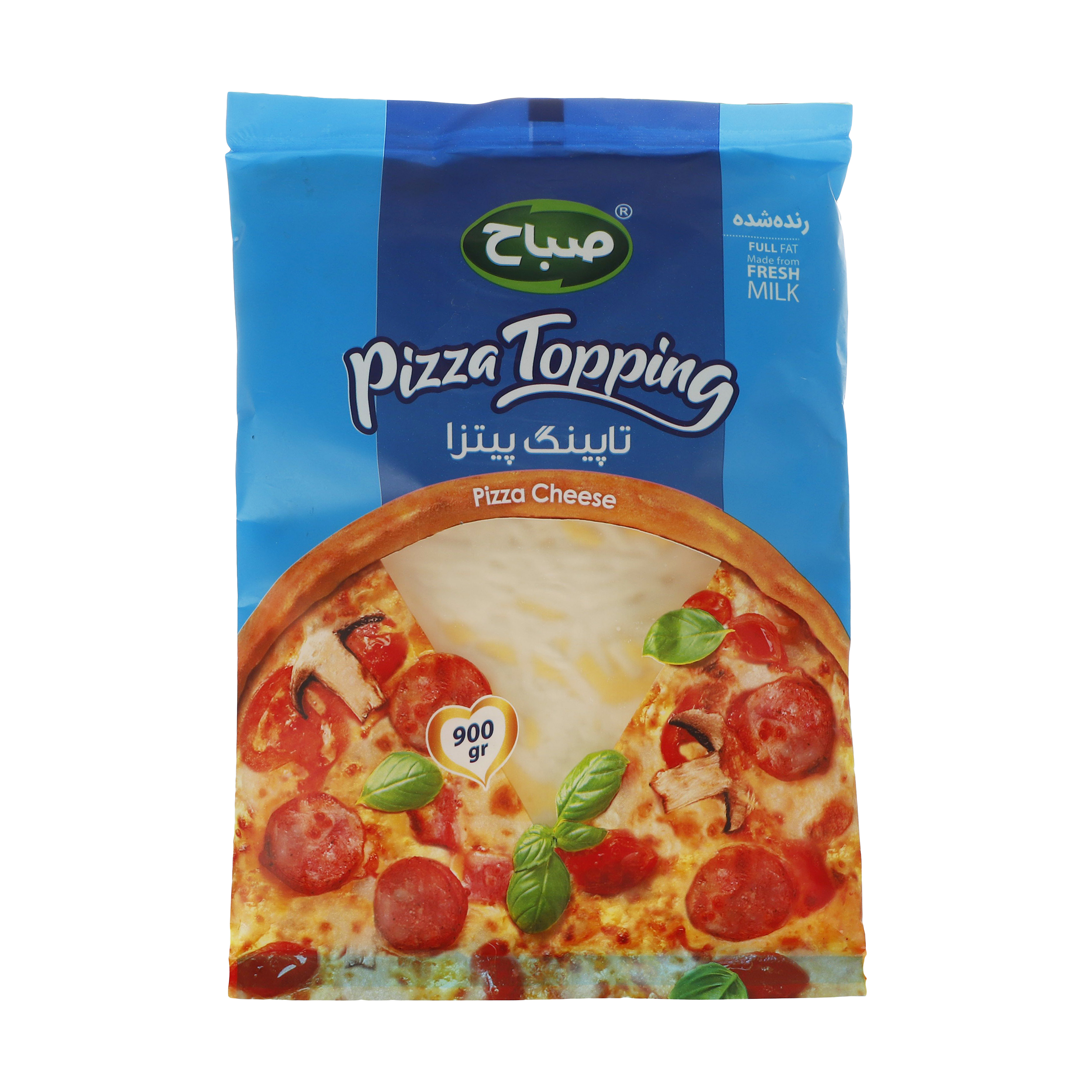 نقد و بررسی تاپینگ پیتزا صباح - 900 گرم توسط خریداران