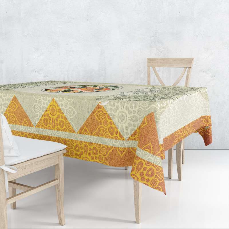 رومیزی شمسه نگار مدل TTr655