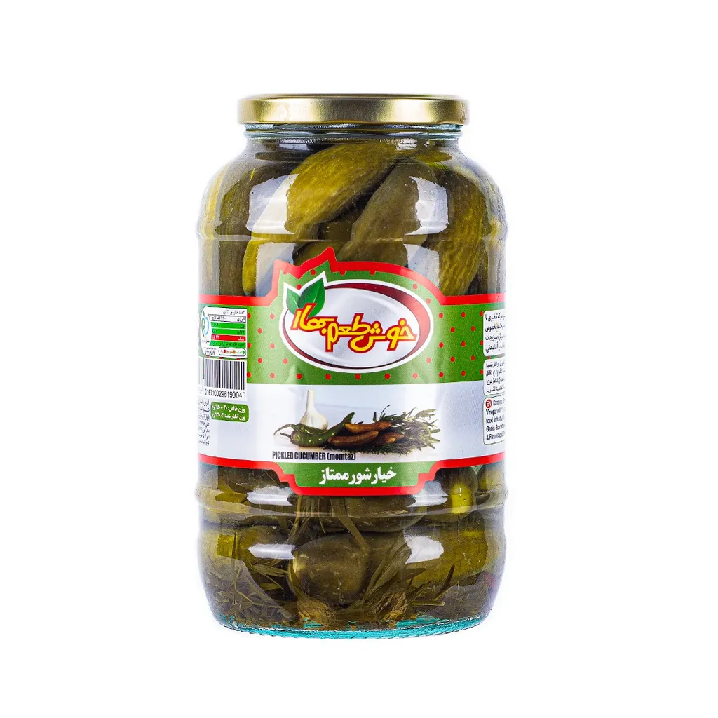 خیارشور ممتاز خوش طعم بهار - 1500 گرم