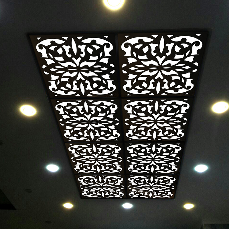 تایل سقفی آسمان مجازی بنی دکو مدل MC32 اندازه 60x60 سانتی متر مجموعه 4 عددی